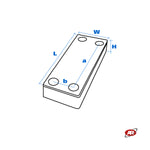 Load image into Gallery viewer, Solid Rubber Pads for Tire Changers | Bead Breaker Side | Compatible with RAVAGLIOLI | SIRIO | SPACE | SG28