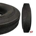 Load image into Gallery viewer, Tread | Black recycled rubber tires | POWDER | Diameter 250 mm | 250/60-130 | AN25060130PW