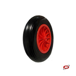 Load image into Gallery viewer, Puncture-proof wheel for wheelbarrows | Nautical trolleys | Plastic core | 14" x 3.50-8 | 360 x 85 | A tread | 20 mm bushing or roller cage