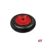 Charger l'image dans la visionneuse de galerie, Roue increvable POUR BROUETTES avec noyau en TÔLE | 14"x3.50-8 | 360x85 | Alésage de roulement de 12 mm | Bande de roulement A | Axe M12X170 ou M12X210
