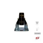 Carica l'immagine nel visualizzatore Galleria, Ruota con struttura MONOLITICA in RESINA FENOLICA TERMOINDURENTE con SUPPORTO | PIASTRA | Per carichi MEDI e ALTE temperature -20/+280 °C