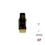 Carica l'immagine nel visualizzatore Galleria, Ruota con struttura MONOLITICA in RESINA FENOLICA TERMOINDURENTE con SUPPORTO | ROTANTE | Per carichi MEDI e ALTE temperature -20/+280 °C