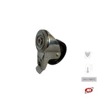 Carica l'immagine nel visualizzatore Galleria, Ruota con struttura MONOLITICA in RESINA FENOLICA TERMOINDURENTE con SUPPORTO | ROTANTE | Per carichi MEDI e ALTE temperature -20/+280 °C