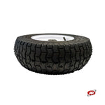 Carica l'immagine nel visualizzatore Galleria, Ruota pneumatica per il garden in nucleo in LAMIERA | Battistrada GR | 16“x6.50-8 | 405 x 125 | Foro cuscinetti a sfera di 25 mm | PR3008-2B