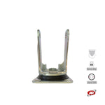 Load image into Gallery viewer, Heavy duty castors | Industrial-grade SWIVEL plate | 3.5/4 mm thick galvanized steel | For wheels up to Ø 250 mm | Swivel castor | Load capacity up to 800 kg