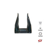 Charger l'image dans la visionneuse de galerie, Roulettes robustes à plaque | Fixes | Pivotantes | Pivotantes avec frein | Type industriel | Acier galvanisé | Pour roues Ø 260 (3,00-4) | Charge admissible jusqu'à 500 kg