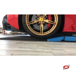 Carica l'immagine nel visualizzatore Galleria, Rampe in gomma per sollevatori | PER SOLLEVATORI A FORBICE | Per auto ribassate | GARAGE | OFFICINA | Altezza da 30 a 50 mm da