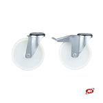 Carica l'immagine nel visualizzatore Galleria, Ruote a struttura monolitica in POLIPROPILENE | SUPPORTO | ROTANTE