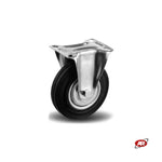 Carica l'immagine nel visualizzatore Galleria, Ruote con nucleo in lamiera zincata con SUPPORTO | PIASTRA | Marketplace | Amazon ed eBay | SET da 2 pz