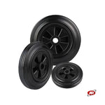 Carica l'immagine nel visualizzatore Galleria, Ruote con nucleo in polipropilene | NERA | Diametro da 80 a 200 mm | Gabbia a rullini