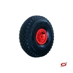 Load image into Gallery viewer, Pneumatic Wheels for Trolleys and Nautical Carts | Plastic Core | 11" x 4.00-4 | 300 x 100 | 20 mm Bushing or Cage | PR1808