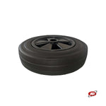 Carica l'immagine nel visualizzatore Galleria, Ruote con nucleo in polipropilene | ANELLO IN GOMMA RICICLATA | Diametro da 125 a 200 mm | Foro a boccola o Gabbia a rullini