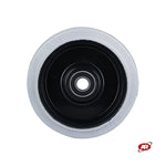 Carica l'immagine nel visualizzatore Galleria, Ruote in gomma elastica | BLU O GRIGIO | Diametro da 100 a 250 mm | Scorrimento cuscinetti a sfera