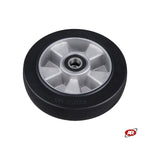 Charger l'image dans la visionneuse de galerie, Roues en caoutchouc élastique | NOIR | NUCLEAIRE ALUMINIUM | CHARGES ELEVEES | Diamètre 100 à 250 mm