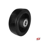 Carica l'immagine nel visualizzatore Galleria, Ruote in gomma elastica | NERA | NUCLEO IN GHISA | Diametro 160 o 200 mm | Cuscinetti a sfera