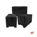 Carica l'immagine nel visualizzatore Galleria, Tamponi appoggio in GOMMA PIENA per ponti sollevatori a forbice | SERIE TR | Altezza da 40 a 140 mm