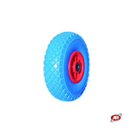 Carica l'immagine nel visualizzatore Galleria, Ruota antiforatura PER CARRELLI in nucleo in PLASTICA | Marketplace | Amazon ed eBay | 10“x3.00-4 | 260x73 | Foro a gabbia di rullini | SET da 2 pz