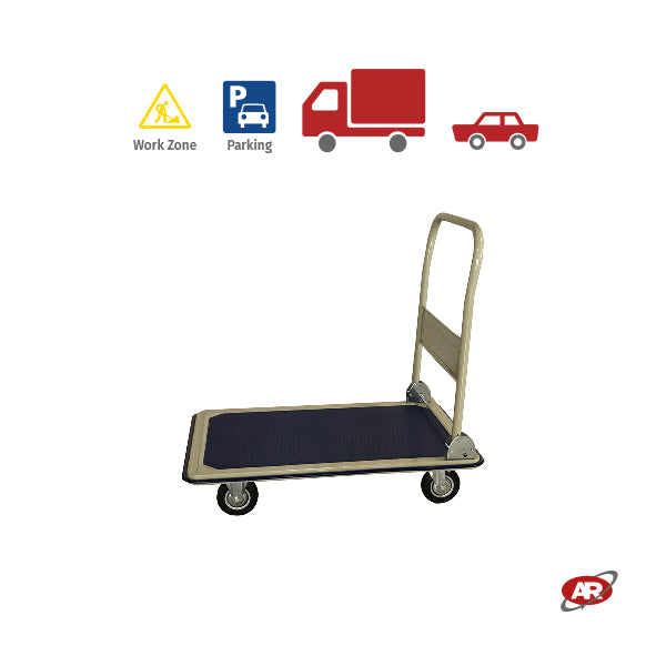 4-wheel trolley for luggage | TRANSPORT CART | HAND CART | Capacity 150 or 300 Kg | 301F | 305F