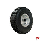 Load image into Gallery viewer, Pneumatic Wheel for Garden and Nautical Carts | Sheet Metal Core | GR Tread | 15" x 6.00-6 | 380 x 135 | 25 mm Bushing Hole | PR3009