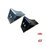 Carica l'immagine nel visualizzatore Galleria, CALZATOIA in metallo PICCOLA | Fermaruota | Ausili bloccaruote | VEICOLI | Stazionamento | Acciaio NERO o BIANCO