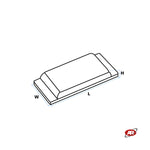 Carica l'immagine nel visualizzatore Galleria, Piastre BATTICOLPO in gomma/acciaio | Per RIBALTABILI e ASSETTO CASSONI | Paracolpi industriali e profili antiurto di protezione | PIA8896 e PIA8895