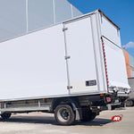 Carica l'immagine nel visualizzatore Galleria, Tasselli paracolpi in gomma RETTANGOLARI | Paracolpi industriali e profili antiurto di protezione per CAMION | RIMORCHI | FURGONI | Altezza da 13 a 38 mm