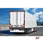 Carica l'immagine nel visualizzatore Galleria, Tasselli paracolpi in gomma RETTANGOLARI | Paracolpi industriali e profili antiurto di protezione per CAMION | RIMORCHI | FURGONI | Altezza da 13 a 38 mm