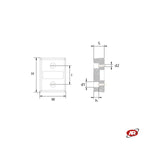 Load image into Gallery viewer, BUMPERS AND BUFFERS | For loading and unloading areas | INDUSTRIAL rubber bumper pads | Bay and vehicle protection | DH