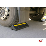 Load image into Gallery viewer, Rubber wheel stops | HEAVY VEHICLES | DELIMITERS | Vehicle blocking | Rest areas | GARAGES | PARKING | DH-PB-15TS