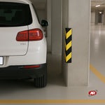 Carica l'immagine nel visualizzatore Galleria, PROTEZIONE angolare INTERNI ED ESTERNI | PARAURTI | PARASPIGOLI angolari in gomma per PARCHEGGI, MAGAZZINI E GARAGE | DH-131