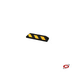 Load image into Gallery viewer, Black rubber wheel stops | DELIMITERS | Vehicle block | Rest areas | GARAGES | PARKING | Wheel stops with yellow or white reflectors | DH-PB