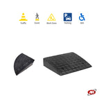 Carica l'immagine nel visualizzatore Galleria, Rampe in gomma per DISLIVELLI | PEDONI e VEICOLI | Ambiente domestico, condomini, urbano, marciapiedi | ANTISCIVOLO | DH-UP | T