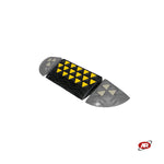 Carica l'immagine nel visualizzatore Galleria, Rampe in gomma per DISLIVELLI con RINFRANGENTI | PEDONI e VEICOLI | Ambiente domestico, condomini, urbano, marciapiedi | ANTISCIVOLO | DH-UP