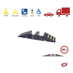 Carica l'immagine nel visualizzatore Galleria, Rampe passacavi | 2 CANALINE | CARRABILI | Protezione cavi | Manifestazioni | Eventi | Cantieri stradali | 20 o 40 Ton | DH-CPO