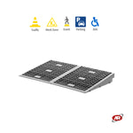 Carica l'immagine nel visualizzatore Galleria, Rampe in plastica per DISLIVELLI | PEDONI | Ambiente domestico, condomini, urbano, marciapiedi | Non solo sedie a rotelle | DH-UPS