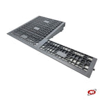 Carica l'immagine nel visualizzatore Galleria, Rampe in plastica per DISLIVELLI | PEDONI | Ambiente domestico, condomini, urbano, marciapiedi | Non solo sedie a rotelle | DH-UPS