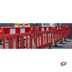 Carica l'immagine nel visualizzatore Galleria, Transenne in plastica | Sicurezza in cantieri temporanei | DELIMITARE | Controllo del traffico | EVENTI | DH-PFB