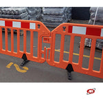 Carica l'immagine nel visualizzatore Galleria, Transenne in plastica | Sicurezza in cantieri temporanei | DELIMITARE | Controllo del traffico | EVENTI | DH-PFB