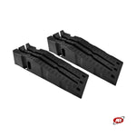 Carica l'immagine nel visualizzatore Galleria, Coppia di pedane | Pedane in polipropilene con salita e fermo | Per auto ribassate | GARAGE | OFFICINA | Rampa per ispezione | PEDANAPPx2