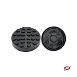 Load image into Gallery viewer, ROUND Pads for Two-Post Lifts | Marketplace | Amazon and eBay | RAVAGLIOLI | Cap Pads | CUF121-3Px4 | SET of 4 pcs