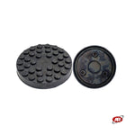 Load image into Gallery viewer, ROUND Pads for Two-Post Lifts | Marketplace | Amazon and eBay | RAVAGLIOLI Compatible | Cap Pads | CUF145-3Px4 | SET of 4 pcs