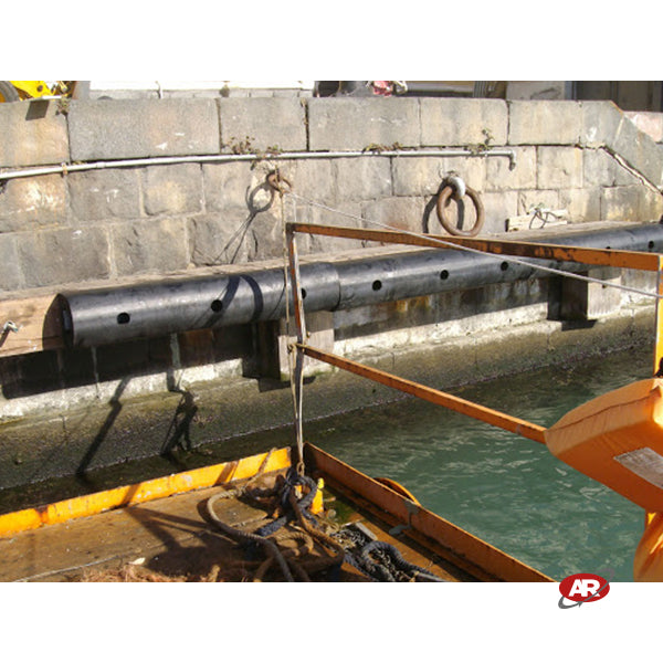 D-section BUMPERS & BUFFERS | For loading and unloading points | INDUSTRIAL rubber bumper pads | Bay and vehicle protection | DB