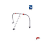 Carica l'immagine nel visualizzatore Galleria, Dissuasore di parcheggio per autovettura | BARRIERE metallica ANTISOSTA | Blocca ingressi e passaggi | Parcheggi PRIVATI | PM-M