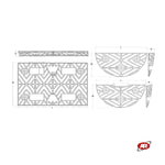 Carica l'immagine nel visualizzatore Galleria, Rallentatori stradali | Modello DH | Centrali o terminali | Dossi artificiali | Dissuasori di velocità | Giallo o nero | Velocità massima 50 km/h