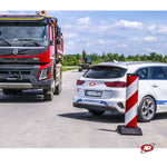 Load image into Gallery viewer, Recycled rubber weighting bases | Road barriers | Separators | CONSTRUCTION SITES | Diversions and protections | Work areas | BA