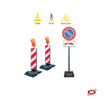 Load image into Gallery viewer, Recycled rubber weighting bases | Road barriers | Separators | CONSTRUCTION SITES | Diversions and protections | Work areas | BA