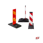 Load image into Gallery viewer, Recycled rubber weighting bases | Road barriers | Separators | CONSTRUCTION SITES | Diversions and protections | Work areas | BA