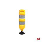 Carica l'immagine nel visualizzatore Galleria, Paletti dissuasori con BASE SNODATA inclusa | Separatori di corsia | Corsie riservate e ciclopedonale | Incanalamenti stradali | Deviazioni | DH-FB-2