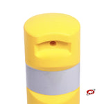 Carica l'immagine nel visualizzatore Galleria, Paletti dissuasori con BASE SNODATA inclusa | Separatori di corsia | Corsie riservate e ciclopedonale | Incanalamenti stradali | Deviazioni | DH-FB-2