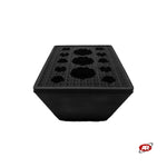 Carica l'immagine nel visualizzatore Galleria, Tampone appoggio in GOMMA PIENA per ponti sollevatori a forbice |  PER VEICOLI ELETTRICI E IBRIDI | Punto di sollevamento RETTANGOLARE | TR060E